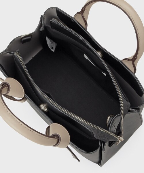 index（インデックス）の「【2WAY】リボンハンドルミドルトートバッグ（トートバッグ・レディース・ブルー系5/ブラック系/ホワイト系3・00）」の21枚目の写真