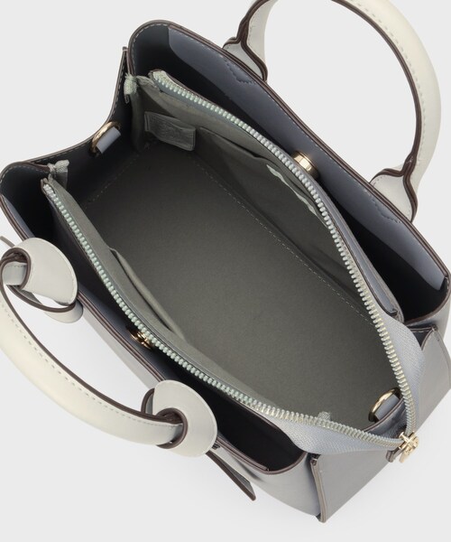 index（インデックス）の「【2WAY】リボンハンドルミドルトートバッグ（トートバッグ・レディース・ブルー系5/ブラック系/ホワイト系3・00）」の22枚目の写真