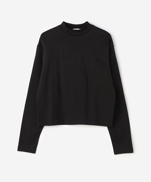 handvaerk(ハンドバーク)の「handvaerk | 60/2 ハイネック長袖Tシャツ WOMEN(Tシャツ/カットソー・レディース・ブラック/グレー系その他2/ホワイト・S)」の3枚目の写真