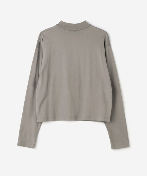 handvaerk(ハンドバーク)の「handvaerk | 60/2 ハイネック長袖Tシャツ WOMEN(Tシャツ/カットソー・レディース・ブラック/グレー系その他2/ホワイト・S)」の10枚目の写真