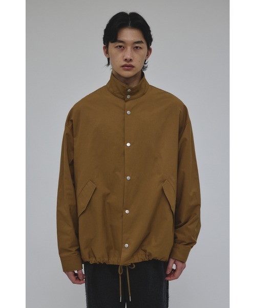 STYLEMIXER(スタイルミキサー)の「スタンドカラーコーチジャケット(ブルゾン・メンズ・ベージュ/ブラック/グレー・MEDIUM/LARGE)」の3枚目の写真