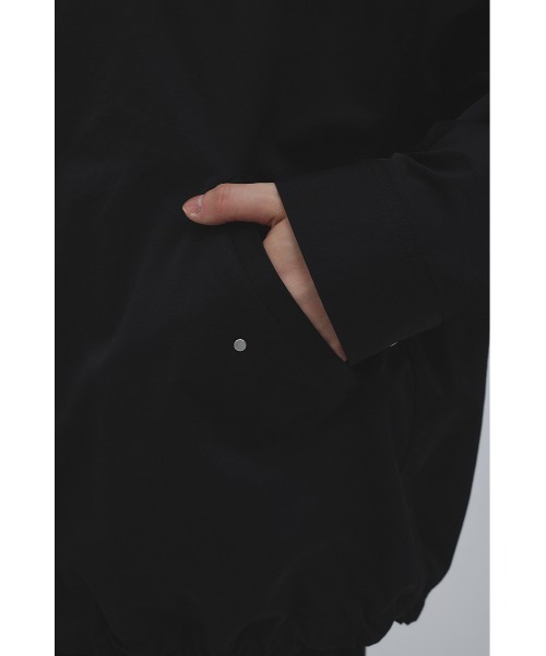 STYLEMIXER(スタイルミキサー)の「スタンドカラーコーチジャケット(ブルゾン・メンズ・ベージュ/ブラック/グレー・MEDIUM/LARGE)」の13枚目の写真