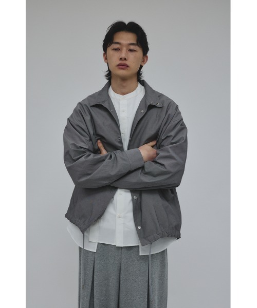 STYLEMIXER(スタイルミキサー)の「スタンドカラーコーチジャケット(ブルゾン・メンズ・ベージュ/ブラック/グレー・MEDIUM/LARGE)」の20枚目の写真