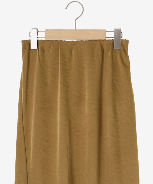 le.coeur blanc(ルクールブラン)の「《手洗い可能》マットサテンナロースカート(スカート・レディース・ブラック/ブラウン/キャメル・38)」の20枚目の写真
