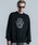 CRIMIE�i�N���C�~�[�j�́uEMBLEM LOGO CREW NECK SWEAT�i�X�E�F�b�g�j�v�b�u���b�N