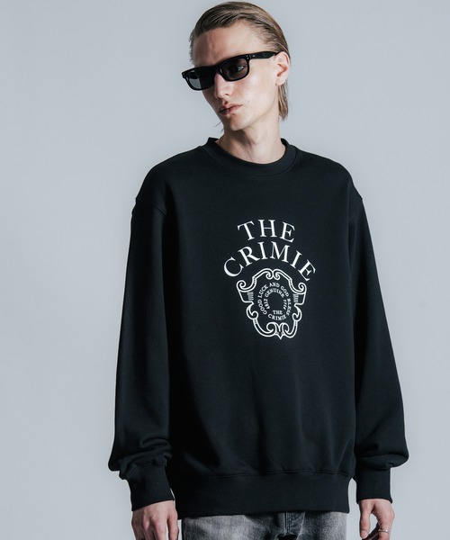 新品 CRIMIE ロゴ スウェット クライミー EMBLEM LOGO CREW NECK SWEAT(スウェット)|CRIMIE