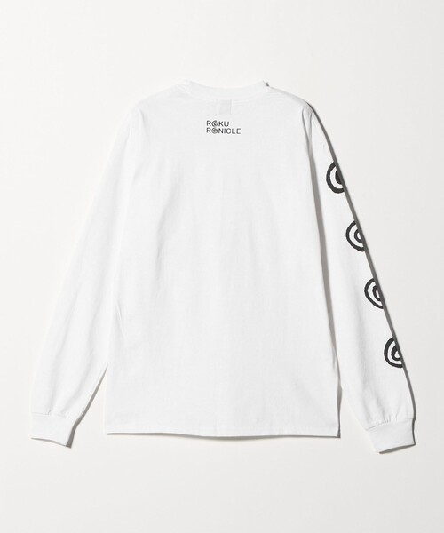 【6 ROKU】OSAKA限定 ロングTシャツ 6(ROKU)＞ROKURONICLE ロングスリーブTシャツ（Tシャツ