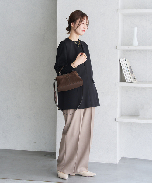 LORISTELLA(ロリステッラ)の「LORISTELLA/ロリステッラ COMBI BAG(ショルダーバッグ・レディース・ブラウン・FREE)」の4枚目の写真