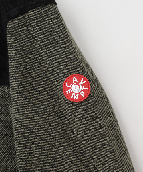 C.E（シーイー）の「C.E / シーイー cavemp STRIPE FLANNEL BIG SHIRT KHAK（シャツ/ブラウス・メンズ・カーキ・MEDIUM/LARGE）」の9枚目の写真