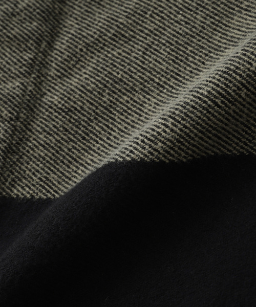 C.E（シーイー）の「C.E / シーイー cavemp STRIPE FLANNEL BIG SHIRT KHAK（シャツ/ブラウス・メンズ・カーキ・MEDIUM/LARGE）」の10枚目の写真