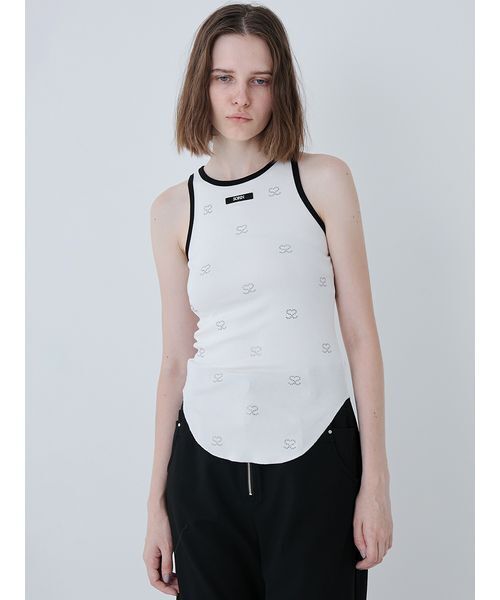 SORIN（ソリン ）の「S Motif Jewelry Tank Top/Sモチーフジュエリー