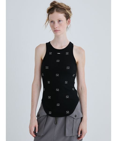 SORIN（ソリン ）の「S Motif Jewelry Tank Top/Sモチーフジュエリー