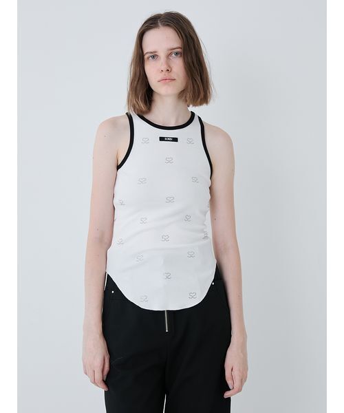 SORIN（ソリン ）の「S Motif Jewelry Tank Top/Sモチーフジュエリー