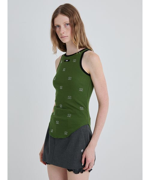 SORIN（ソリン ）の「S Motif Jewelry Tank Top/Sモチーフジュエリー