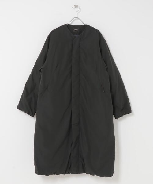 UR TECH』中綿 ノーカラーコート（ダウンジャケット/コート）｜EKAL