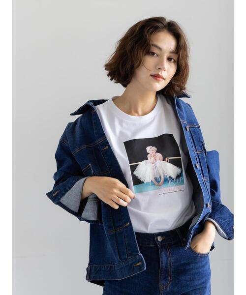 Te chichi(テチチ)の「denimジャケット《2025winter catalog item》(ノーカラージャケット・レディース・ネイビー/ブルー・F)」の19枚目の写真