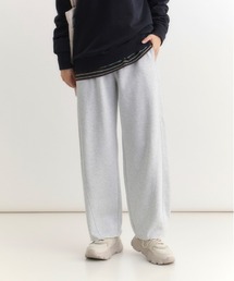 Right-on（ライトオン）の「【HONEYSUCKLE ROSE】加工スウェットパンツ (トレンド/リラックス/柔らか素材/微光沢)（スウェットパンツ）」