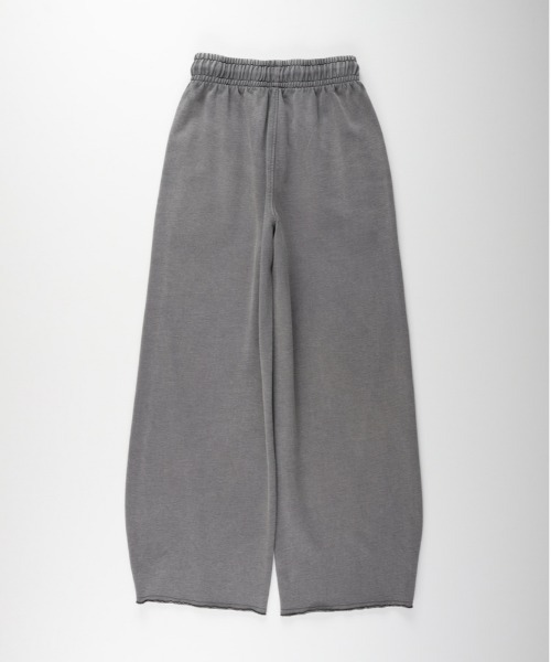 Right-on(ライトオン)の「【HONEYSUCKLE ROSE】加工スウェットパンツ (トレンド/リラックス/柔らか素材/微光沢)(その他パンツ・レディース・オフホワイト/ダークグレー/ブラック/グレー・S/M/L)」の8枚目の写真