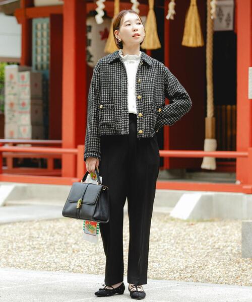 セール】F by ROSSO ベロアツイードジャケット（その他アウター）｜F