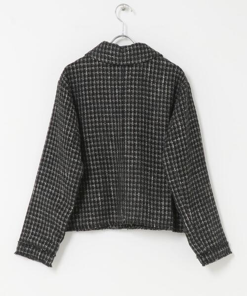 セール】F by ROSSO ベロアツイードジャケット（その他アウター）｜F