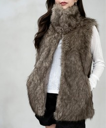 Per sist ence（パーシエンス）の「フェイクファースタンドカラージレ（その他アウター）」