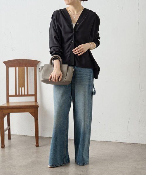 BEARDSLEY(ビアズリー)の「《本革》ミニハンドバッグ(ハンドバッグ・レディース・ピンク/ミント/ブラック/グレー系その他・FREE)」の22枚目の写真