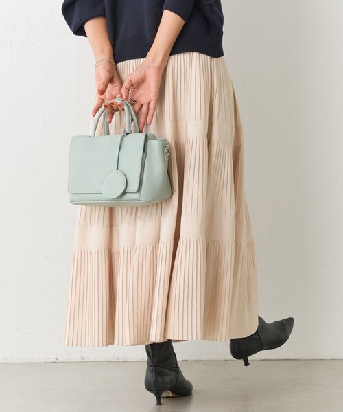 BEARDSLEY(ビアズリー)の「《本革》ミニハンドバッグ(ハンドバッグ・レディース・ピンク/ミント/ブラック/グレー系その他・FREE)」の10枚目の写真