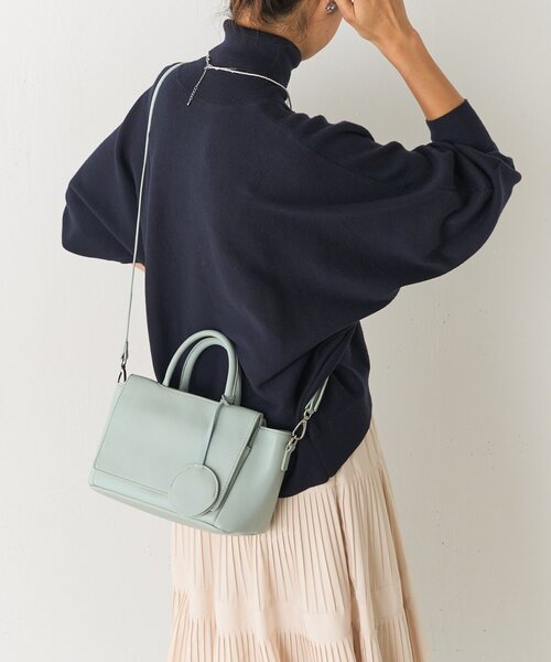 BEARDSLEY(ビアズリー)の「《本革》ミニハンドバッグ(ハンドバッグ・レディース・ピンク/ミント/ブラック/グレー系その他・FREE)」の17枚目の写真