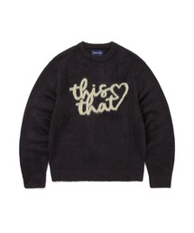 thisisneverthat(ディスイズネバーザット)のHeart Logo knit Sweater(ニット/セーター)