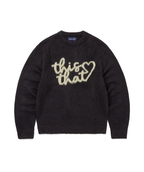Heart Logo knit Sweater（ニット/セーター）｜thisisneverthat