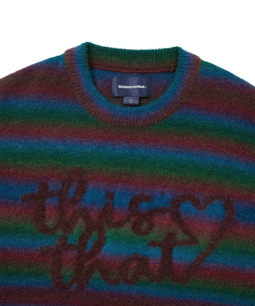 Heart Logo knit Sweater（ニット/セーター）｜thisisneverthat