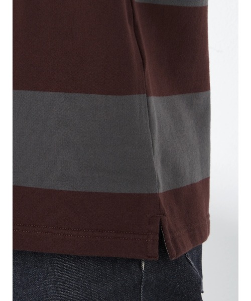 McGREGOR（マックレガー）の「ラガーシャツ（ポロシャツ・メンズ・ネイビー/ワイン・M/L）」の9枚目の写真