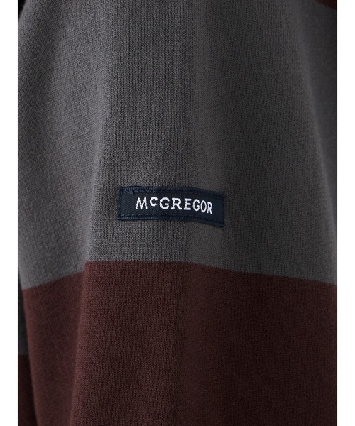 McGREGOR（マックレガー）の「ラガーシャツ（ポロシャツ・メンズ・ネイビー/ワイン・M/L）」の10枚目の写真