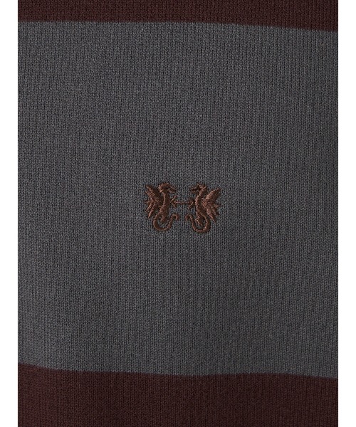 McGREGOR（マックレガー）の「ラガーシャツ（ポロシャツ・メンズ・ネイビー/ワイン・M/L）」の11枚目の写真