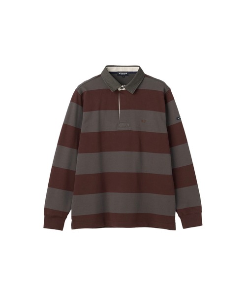 McGREGOR（マックレガー）の「ラガーシャツ（ポロシャツ・メンズ・ネイビー/ワイン・M/L）」の13枚目の写真