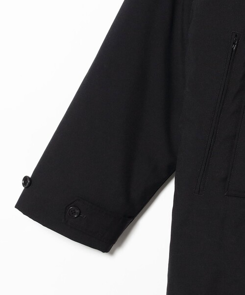 BEAMS(ビームス)の「ワイドフィット 中綿ステンカラーコート(ステンカラーコート・メンズ・ブラック/ネイビー・M/S/L/XL)」の5枚目の写真