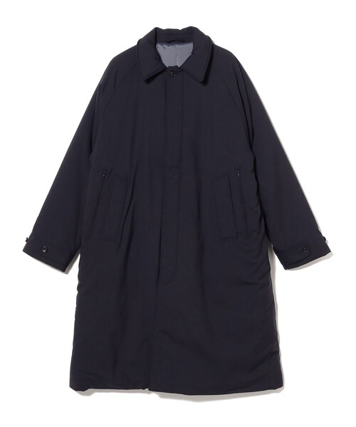 BEAMS(ビームス)の「ワイドフィット 中綿ステンカラーコート(ステンカラーコート・メンズ・ブラック/ネイビー・M/S/L/XL)」の11枚目の写真