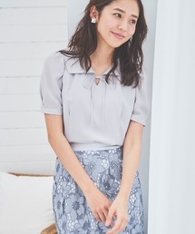 LAISSE PASSE ブラウス♡♡♡ LAISSE PASSE（レッセパッセ）の「ボウタイブラウス（シャツ/ブラウス