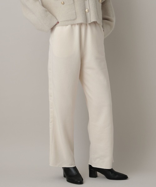 A part by(アパートバイ)の「ウラキモウスエットパンツ(スウェットパンツ・レディース・アイボリー/ネイビー/ブルー系その他・FREE)」の14枚目の写真