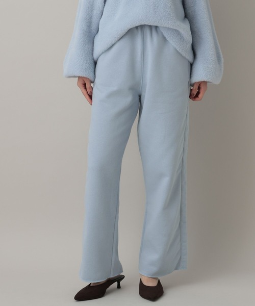 A part by(アパートバイ)の「ウラキモウスエットパンツ(スウェットパンツ・レディース・アイボリー/ネイビー/ブルー系その他・FREE)」の9枚目の写真