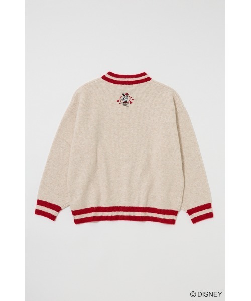 MD HEART プルオーバー/ ミニー moussy 白 MD HEART プルオーバー / MINNIE/ ハートプルオーバー ミニー