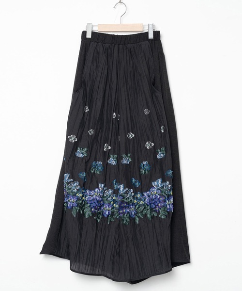 bedsidedrama(ベットサイドドラマ)の「Mosaic Garden Pants(その他パンツ・レディース・ホワイト/ブラック・1)」の14枚目の写真