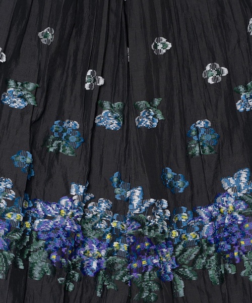 bedsidedrama(ベットサイドドラマ)の「Mosaic Garden Pants(その他パンツ・レディース・ホワイト/ブラック・1)」の17枚目の写真