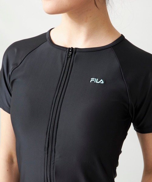 FILA(フィラ)の「【FILA/フィラ】レディースフィットネス水着 セパレート水着 チュニック フリル 体型カバー ヨガウェア ピラティス トレーニングウェア(水着・レディース・ブラック×ピンク/ブラック×グリーン・LARGE/X-LARGE/XX-LARGE/XXX-LARGE/MEDIUM)」の17枚目の写真