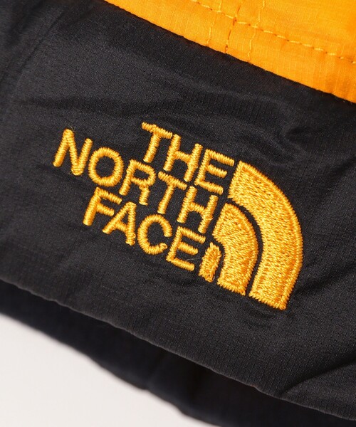 THE NORTH FACE（ザノースフェイス）の「THE NORTH FACE / インサレーテッド パウダー ビーニー（ニットキャップ/ビーニー・レディース・イエロー/オリーブ・LARGE）」の5枚目の写真