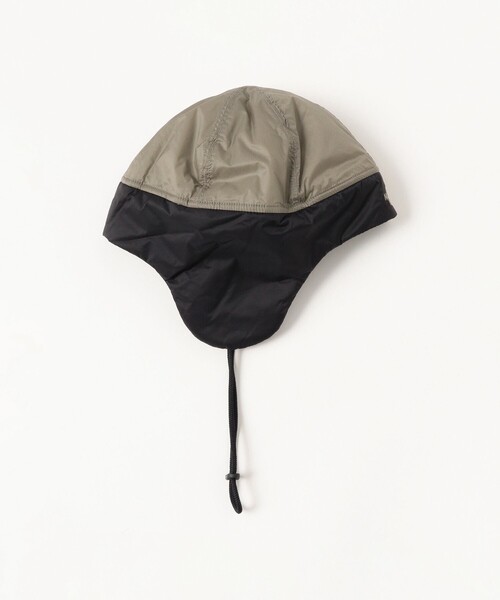 THE NORTH FACE（ザノースフェイス）の「THE NORTH FACE / インサレーテッド パウダー ビーニー（ニットキャップ/ビーニー・レディース・イエロー/オリーブ・LARGE）」の7枚目の写真