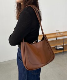 CAPRICIEUX LE'MAGE | 【新色/ベージュ】トリミングトートバッグ(ショルダーバッグ)