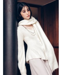 FRAY I.D | フォックスカシミアペプラムカーディガン(カーディガン/ボレロ)