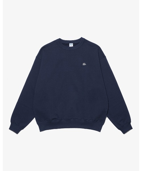 KEBOZ(ケボズ)の「EFG WAPPEN SWEAT CREWNECK(スウェット・メンズ・オレンジ/ネイビー/ブラック/グレー・M/L/XL/S/2XL)」の3枚目の写真