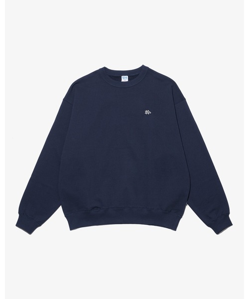 KEBOZ(ケボズ)の「EFG WAPPEN SWEAT CREWNECK(スウェット・メンズ・オレンジ/ネイビー/ブラック/グレー・M/L/XL/S/2XL)」の6枚目の写真